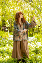 Load image into Gallery viewer, The Messenger Fleece Cottage Cardigan Jacket w/ Joan of Arc