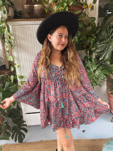 Short Bell Sleeve Dress