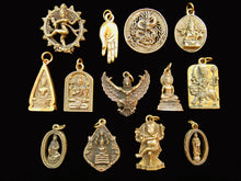 Load image into Gallery viewer, Brass Deity Pendants