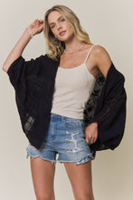 Load image into Gallery viewer, BOHO EMBROIDERED KIMONO CARDIGAN