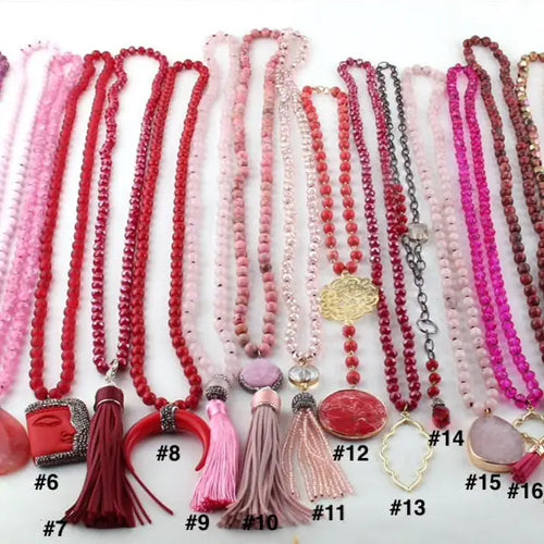Red Statement Piece Necklace