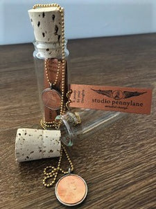 A Penny for Your Thoughts Necklace from Studio Penny Lane