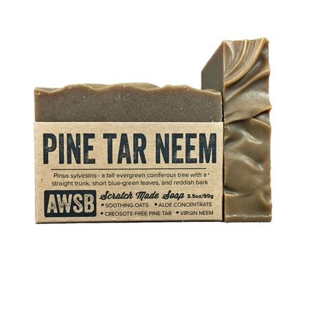 Pine Tar Neem Soap by A Wild Soap Bar