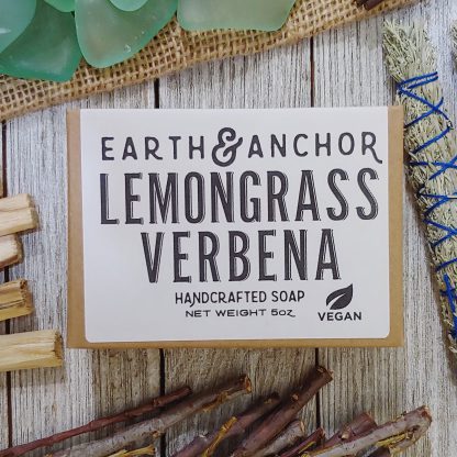Earth & Anchor Lemongrass Verbena Soap