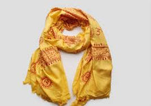 Load image into Gallery viewer, Om Mantra Shawl or Scarf