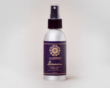Load image into Gallery viewer, Silver spray bottle with dark purple Dream label