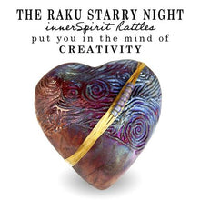Load image into Gallery viewer, Inspired by Van Gogh’s paintings, the Starry Night innerSpirit Rattle encourages inner creativity.
